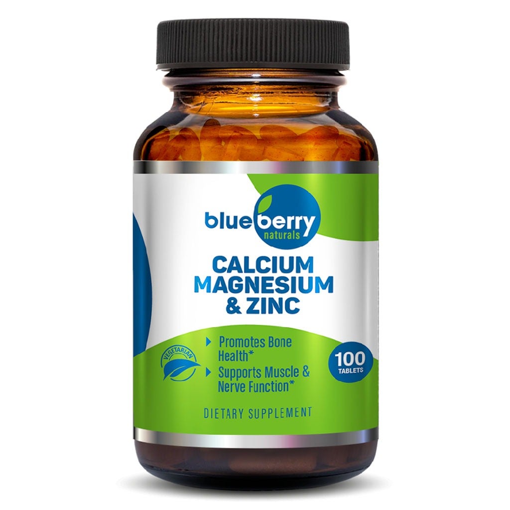 Blue Berry Calcium Magnesium & Zinc Tab 100S