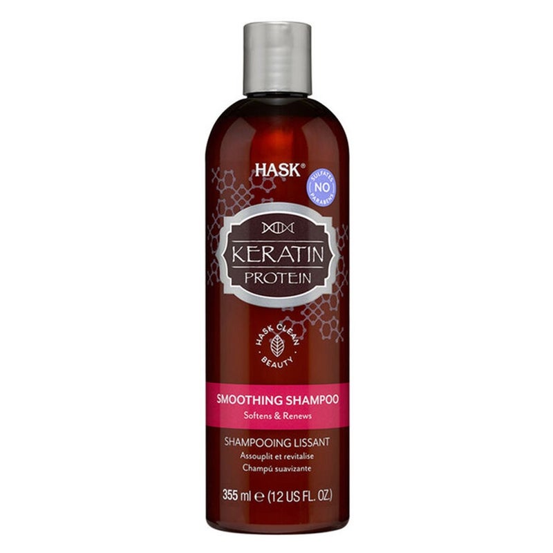 Hask Keratin Protein Smoothing Shampoo 355Ml