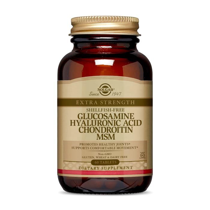 Solgar Glucosamine Hyaluronic Acid Chondroitin Msm Tabs 60S