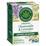 Traditional Medicinals Chamomile With Lavender 16 Tea:00054