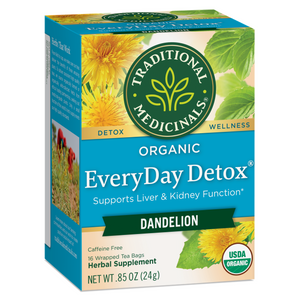 Traditional Medicinals Everyday Detox Dandelion 16 Tea Bags:00236