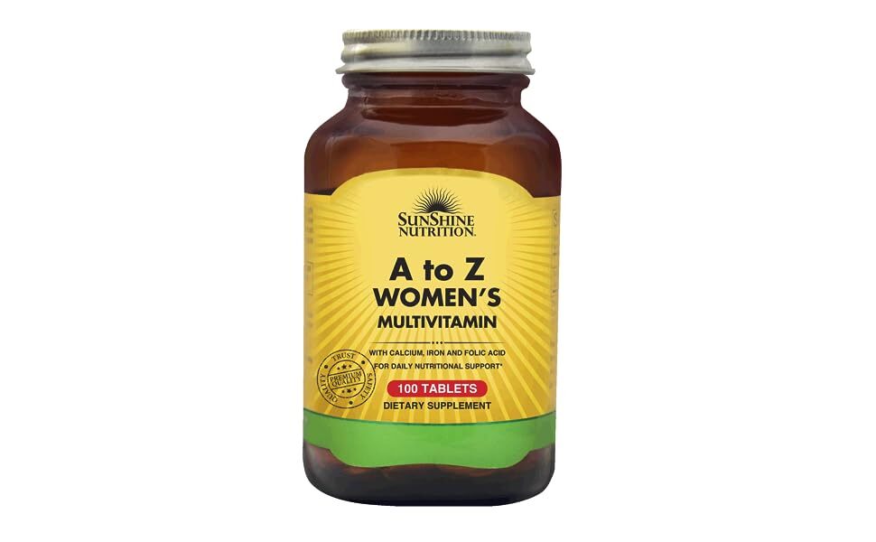 Sunshine Nutrition A-Z Women'S Multivitamin Tab 100'S