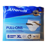 Attends Pull On Plus 8 Extra Large 4X14