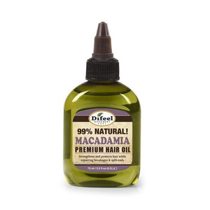 Difeel 99% Natural Macadamia Premium Hair Oil 75Ml : 14538
