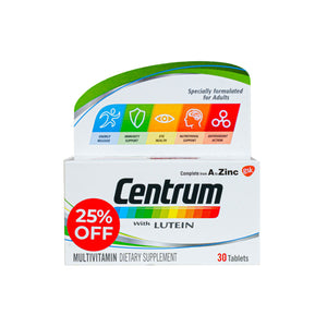 Centrum Lutein Tab 30S 25 % Off (Offer )