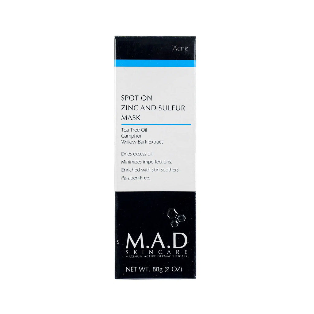 Mad Spot On Zinc & Sulfur Mask 60Ml