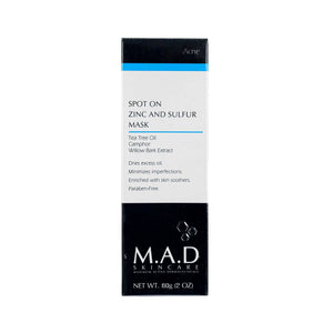 Mad Spot On Zinc & Sulfur Mask 60Ml