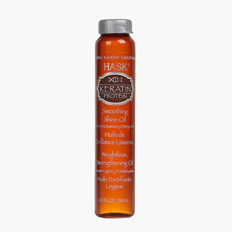 Hask Keratin Protein Smoothing Shine Oil 18Ml