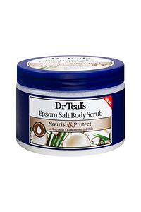 Dr Teals Epsom Salt Body Scrub Coconut Oil 454G