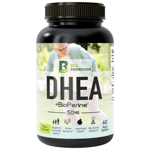 Bio Protection Dhea 50Mg + Bioperine 60Veg Caps