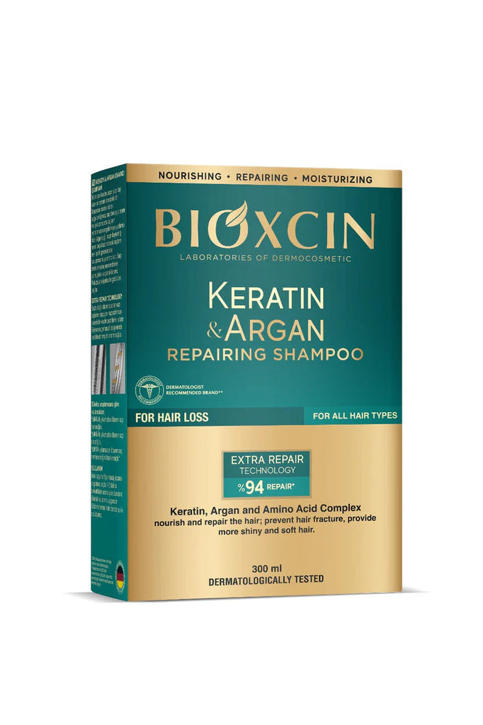Bioxcin Keratin & Argan Shampoo 300 Ml