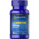 Puritans Pride L-Carnitine 500Mg Cap 60S