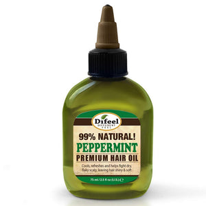 Difeel 99% Natural Peppermint Hair Oil 75Ml:14541/81044