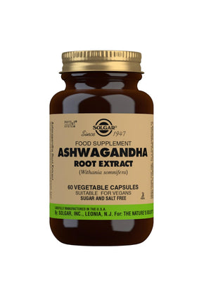 Solgar Ashwagandha Root Extract Veg Cap 60s