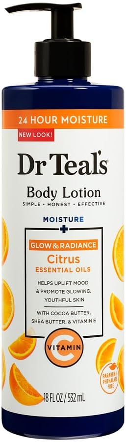 dr teals body lotion citrus 532 ml