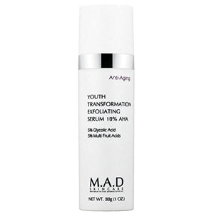 MAD Youth Transformation Exfoliating Serum 10% AHA 30g