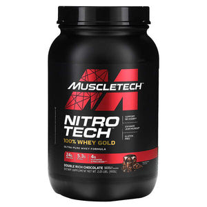 Mtnitro Tech 100% Whey Gold Double Rich Chocolate 2Lbs