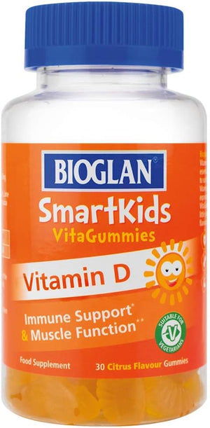 Bioglan Smart Kids Gummies Vitamin D 30S