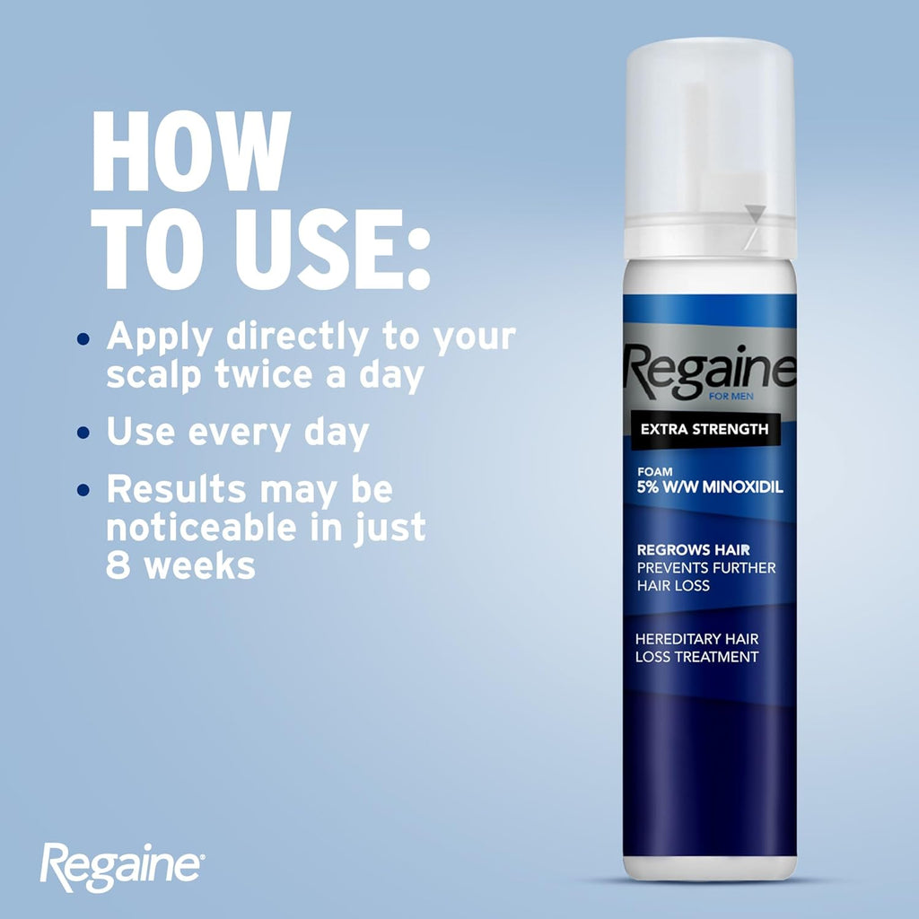 Regaine Foam For Men 73ml x 3 Offer Pack