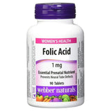 Webber Naturals Folic Acid 1Mg 90 Caps