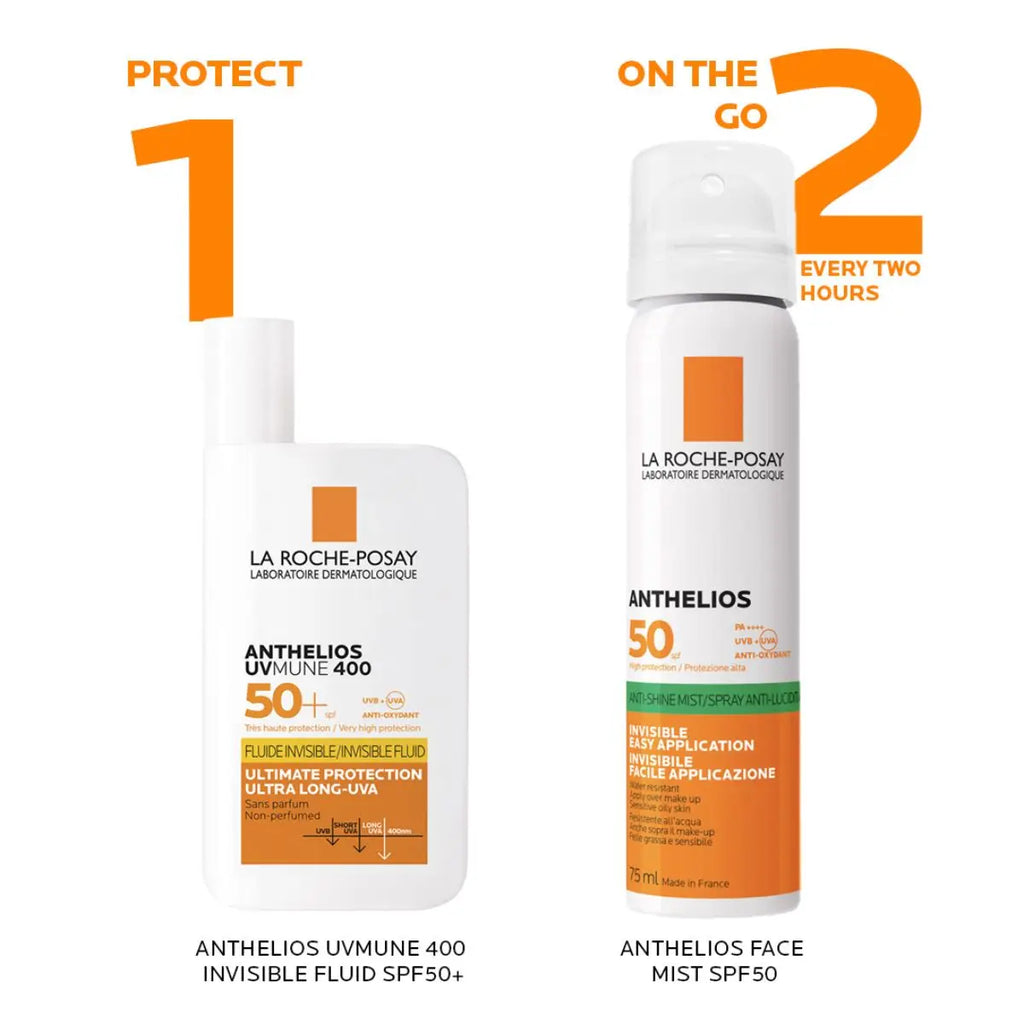 La Roche Posay Anthelios Spf50+ Invisible Face Mist Anti-Shine 75Ml