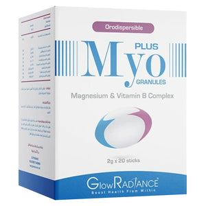 Glowradiance Myo Plus Granules 20 Sticks
