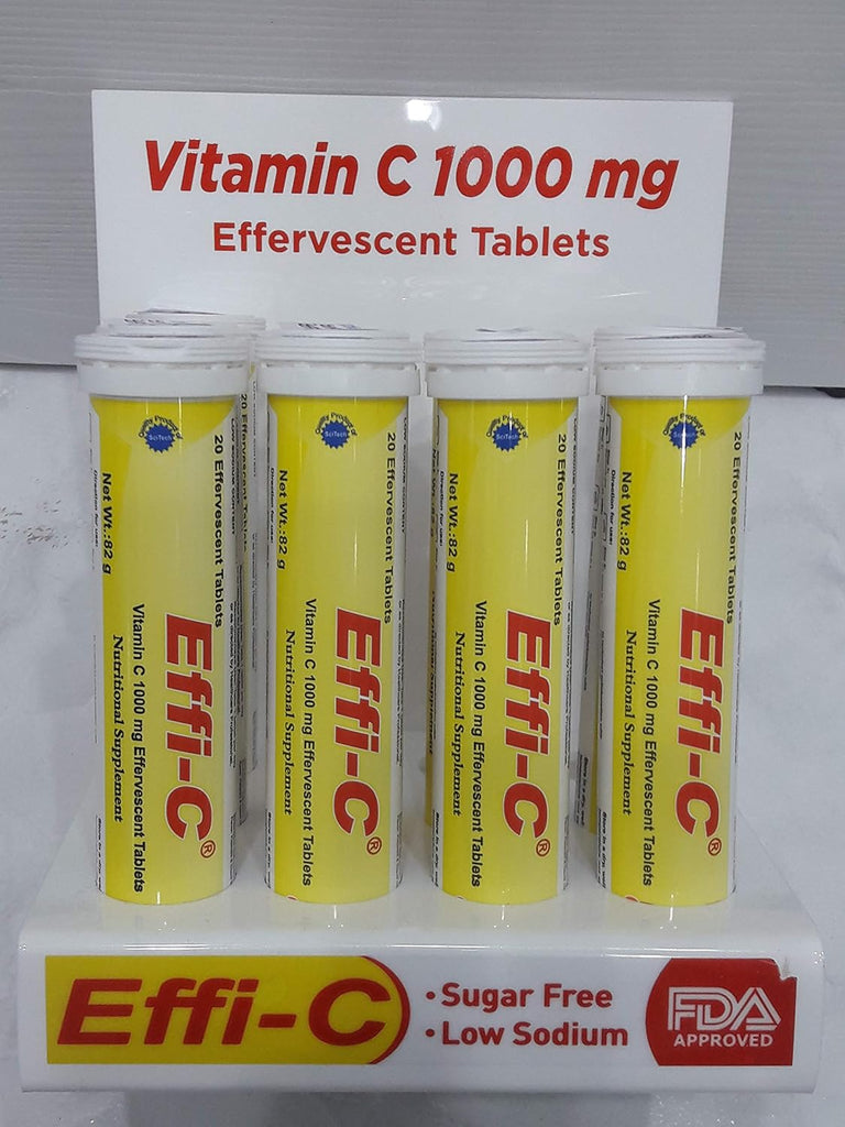 Effi-C Effervescent Tabs 1G 20S