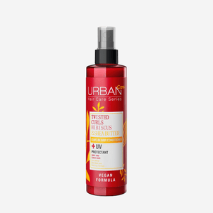 Urban Care Twisted Curls Hibiscus & Shea Butter Leave In Conditioner Spray (2 Phase) 200 Ml