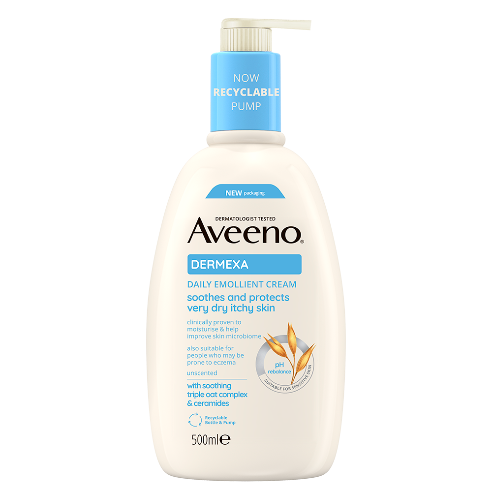 Aveeno Dermexa Daily Emollient Cream Pump 500Ml