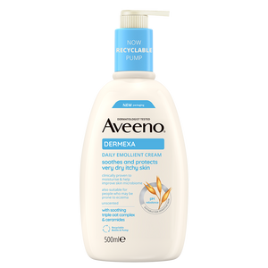 Aveeno Dermexa Daily Emollient Cream Pump 500Ml