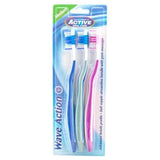 Beauty Formula Wave Action Toothbrush 3Pk
