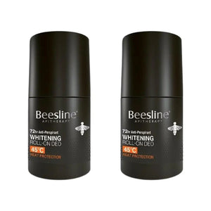 Beesline Men Whitening Roll On 72 Hrs Deo Heat Protection 4 In 1 ( 1 + 1 Free )