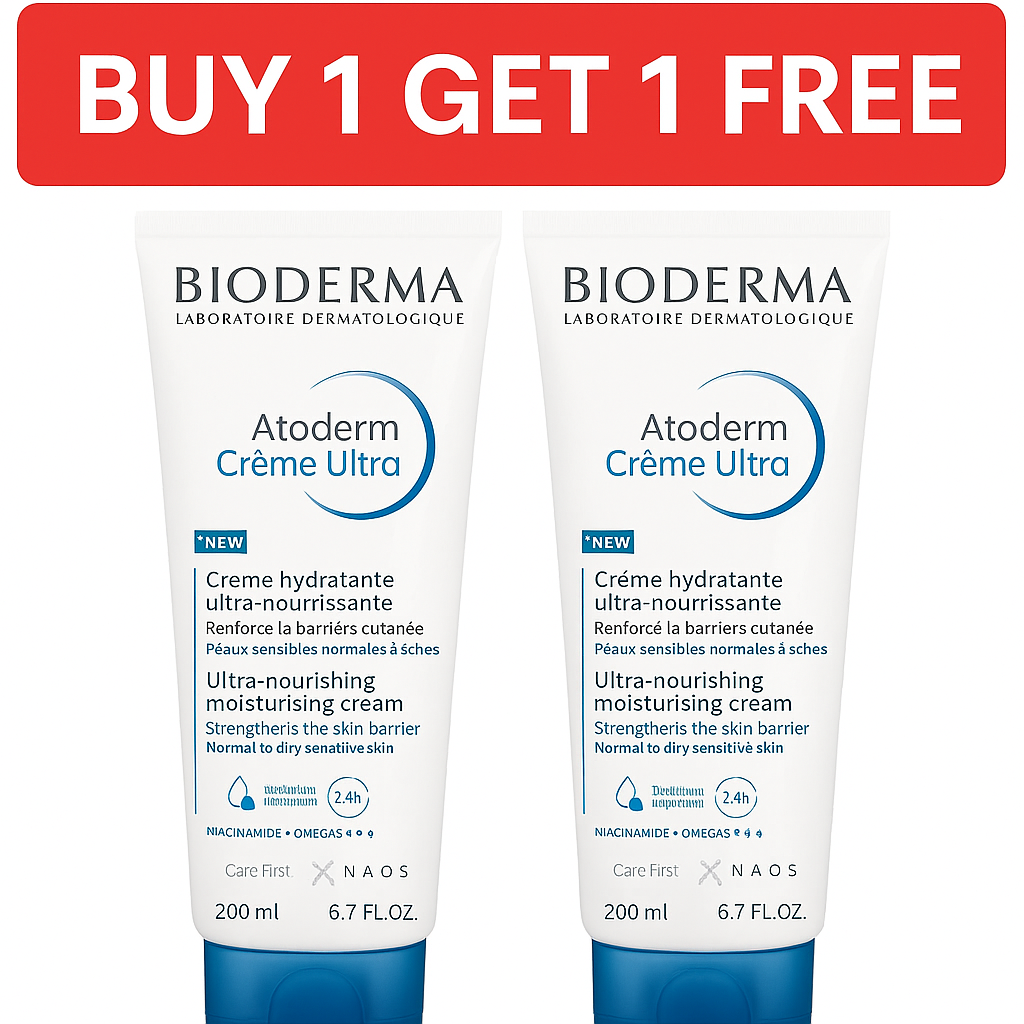 Bioderma Atoderm Cream Ultra 200 Ml ( Buy 1 Get 1 )