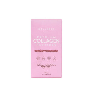 The Collagen Premium Collagen Peptides Strawberry Watermelon Sachets 14S