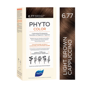 Phyto Phytocolor 6.77 Light Brown Cappuccino