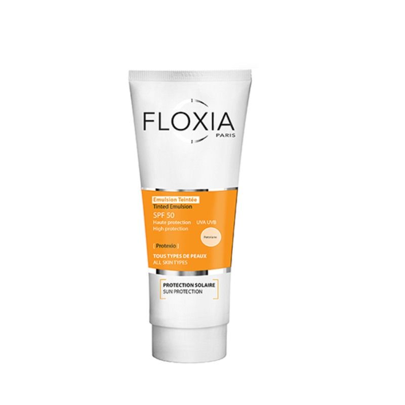 Floxia Tinted Emulsion Spf 50 High Protection For All Skin Types 50 Ml