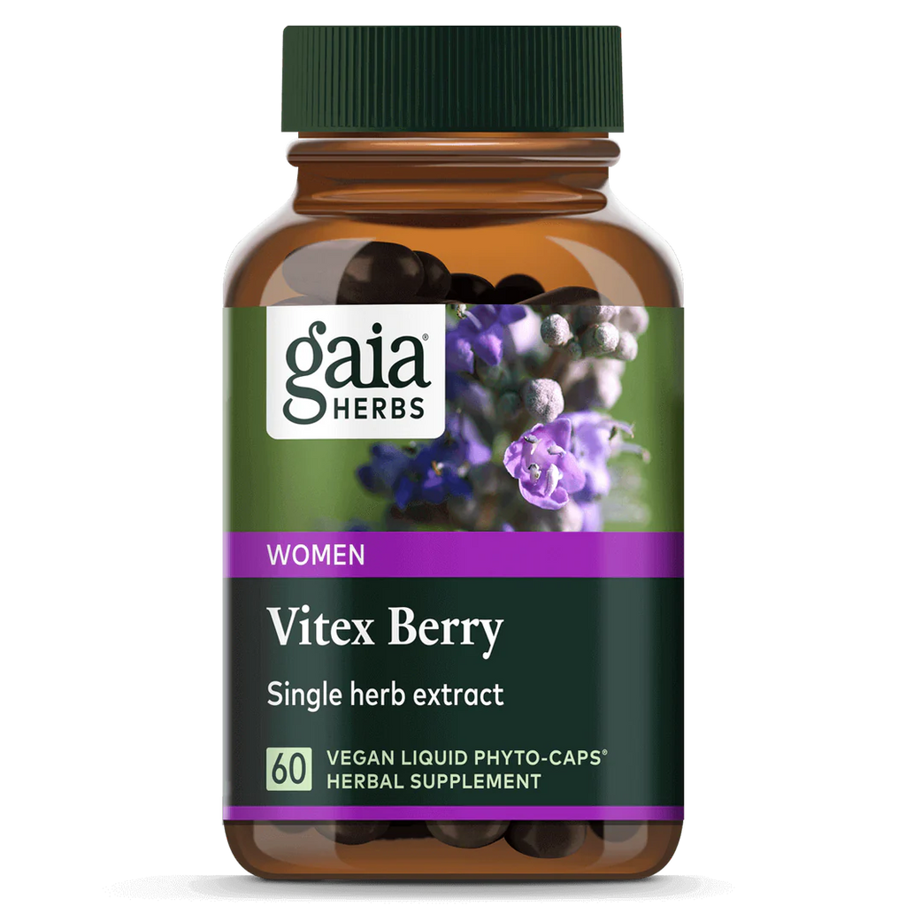 Gaia Herbs Vitex Berry Womens Health Support Caps 60s