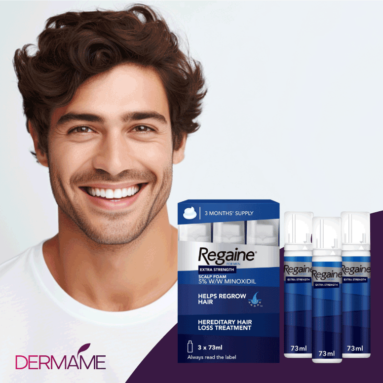 Regaine Foam For Men 73ml x 3 Offer Pack