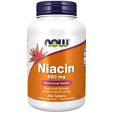 Now Niacin 500 Mg Tab 250S