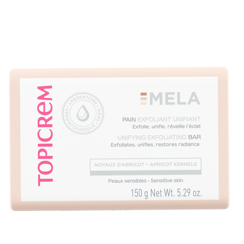 Topicrem Mela Unifying Exfoliating Bar 150Gm