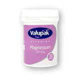 Valupak Magnesium 187.5Mg Tab 30S