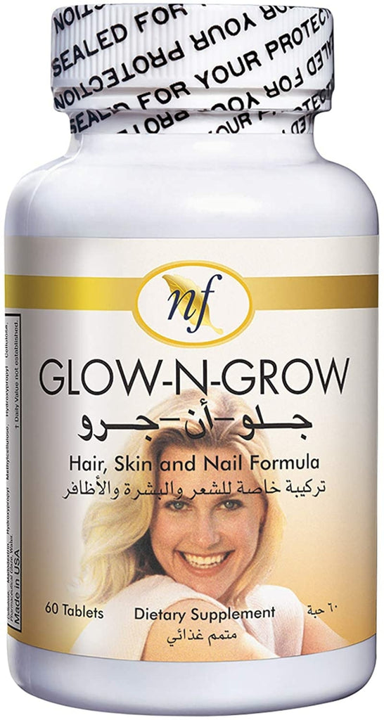 Natural Fervor Glow N Grow Tab 60S