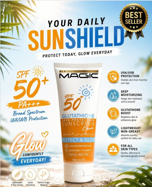 magic glutathione sunscreen Mumtaz Magic Glutathione Sunscreen – Dermame