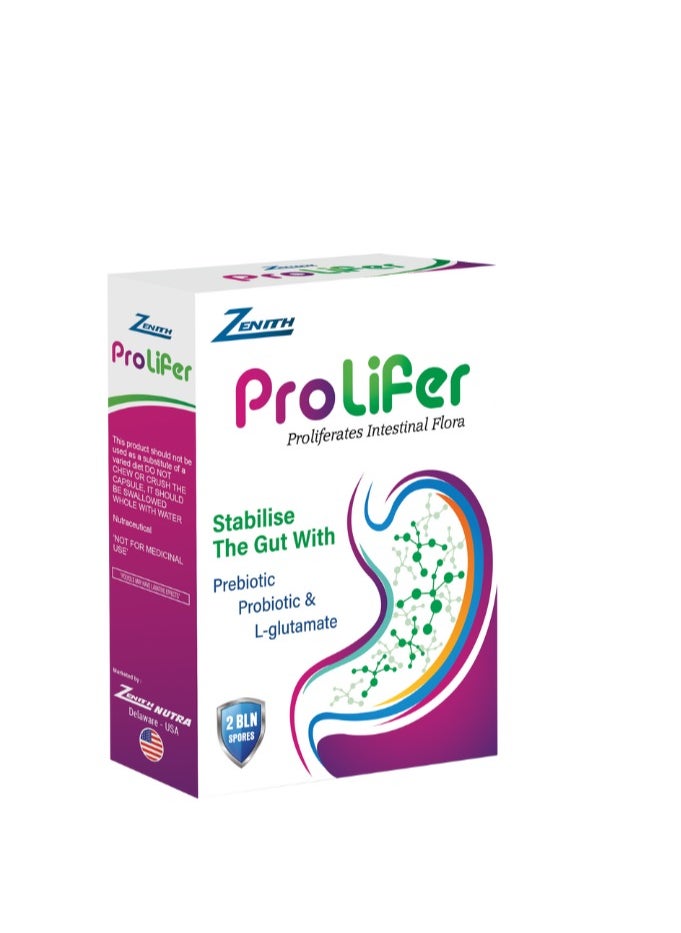 Zenith Prolifer (Pre/Probiotic+L-Glutamate) Sg 30S