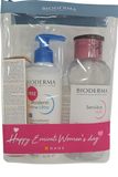 Bioderma Emirati Womens Day Pack (Sensibio H2O 500Ml Pump+Photoderm Fluid+Atoderm Ultra Cream 200Ml)