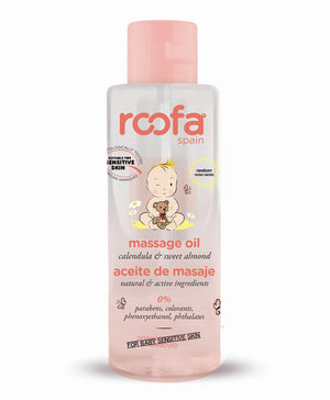 Roofa Massage Oil With Sweet Almond (Natural) 100Ml