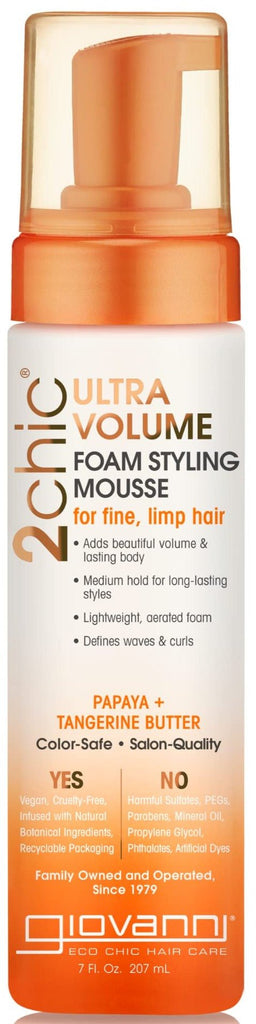 Giovanni 2Chic Tang&Papaya Ultra-Volume Foam Styling Mou