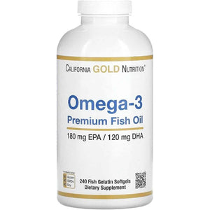 California Gold Nutrition Omega 3 Fish Oil Softgel 240S