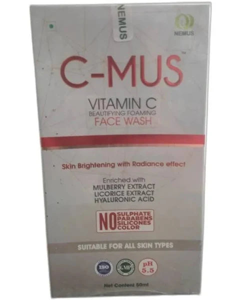 Nemus Cmus Vitamin-C Foaming Facewash 50Ml