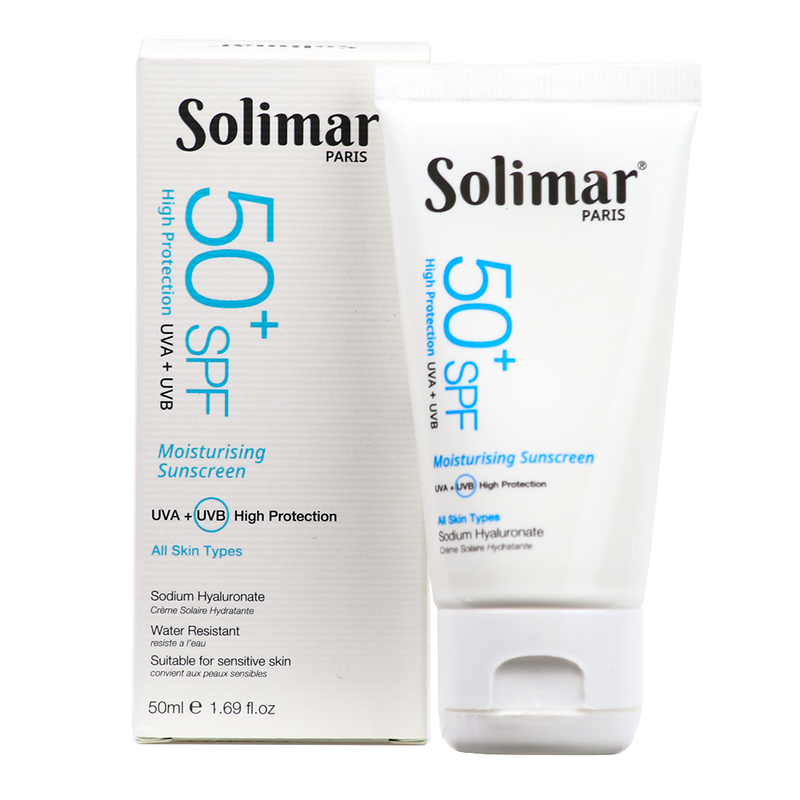 Solimar Paris Sun Block Spf  50+ Cream 50Ml
